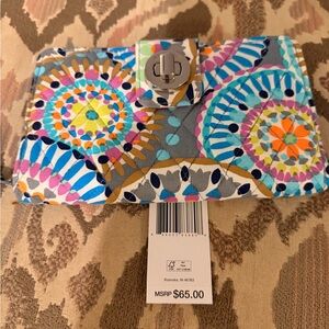 Vera Bradley Multicolor Mandala Wallet